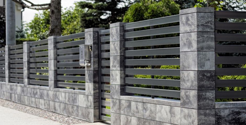 Заборные блоки из бетона купить в какой пропорции смешивать цементный раствор