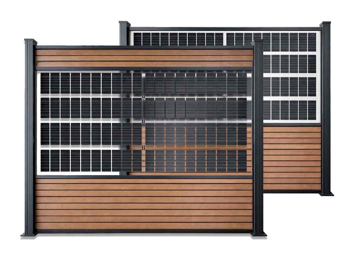 elektra gaminačios tvoros SolFence elektra gaminačios tvoros SolFence
