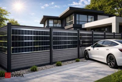 saulės tvora SolFence