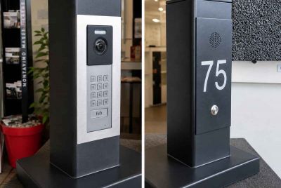 stulpai su telefonspyne
